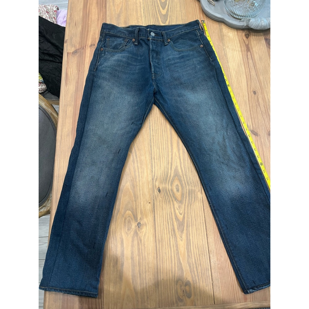 Men's Levi's 501 Jeans Size‎ 30 Blue Denim, Inseam 27, 11 rise